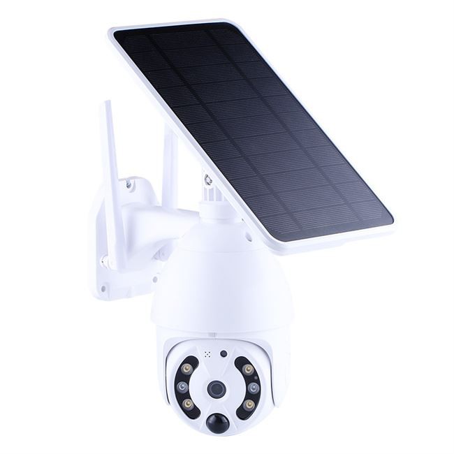 Spherical Waterproof PTZ Solar Camera