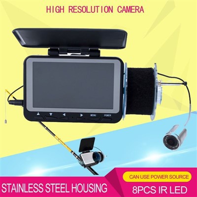 Onderwater zichtbare viszoeker