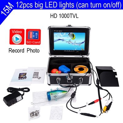 Full HD defibition onder water Fish Finder met DVR